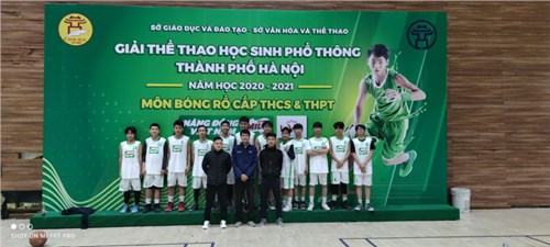 Giải thể thao học sinh phổ thông thành phố Hà Nội 2020-2021 môn Bóng rổ